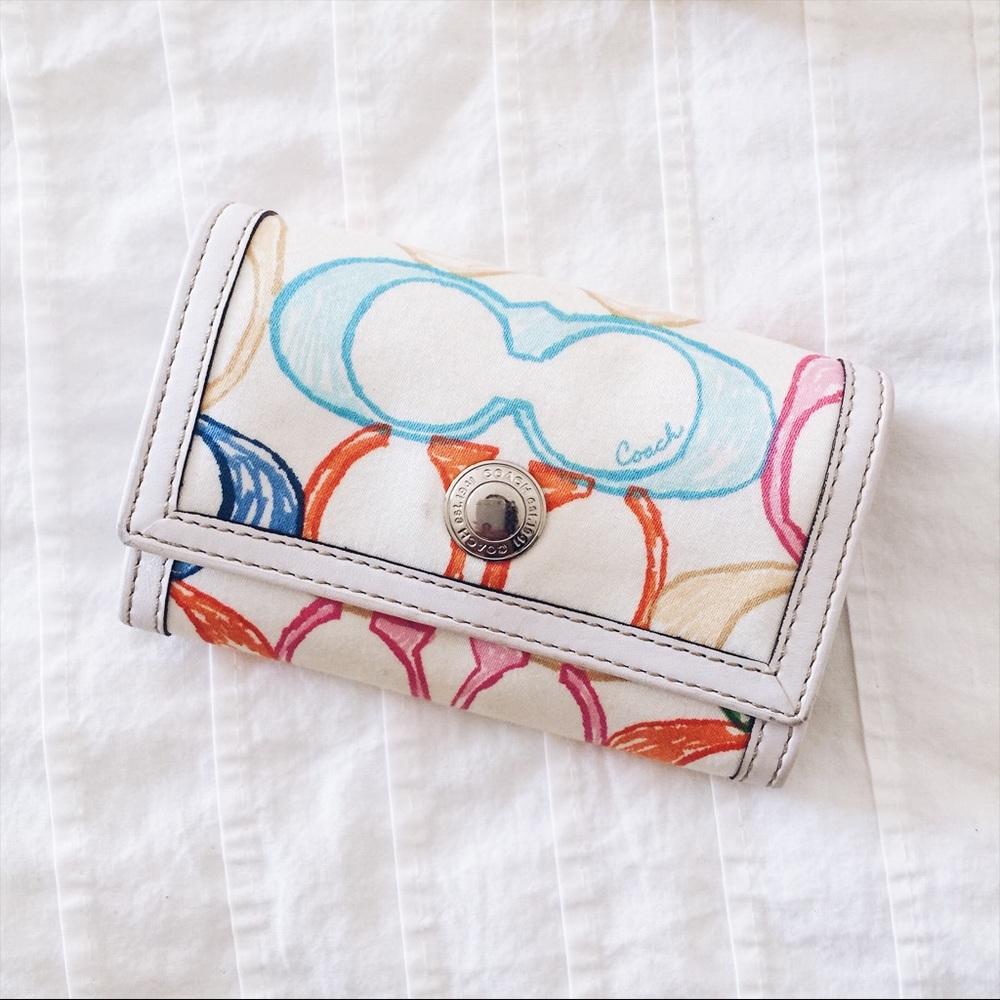 Coach Wallet with keyring